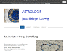 Tablet Screenshot of jutta-briegel.de